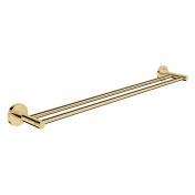 Grohe Essentials dobbelt h�ndkl�deholder 600 mm - Poleret cool sunrise