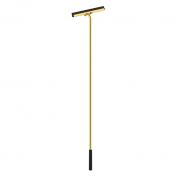 Damixa Zen lang bruseskraber m/holder - B�rstet messing