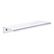Cass�e A5 brusehylde, vendbar - Poleret st�l