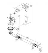 Blanco Afl�b ETAGON/SUBLINE 1x3,5 UXI