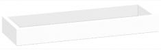 Dansani tr�hylde til v�g - 40 cm - Hvid mat