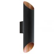 Eglo Agolada udend�rs v�glampe - Sort/kobber