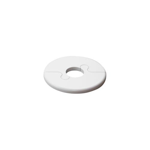 Metalwo Alu fit rosette &Oslash;28 - Hvid