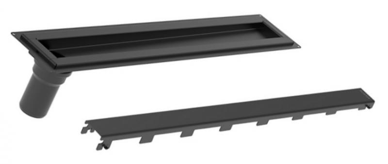 Blucher Waterline 700 mm afl&oslash;b m/Copenhagen Line rist - Sort
