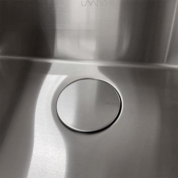 Lavabo designcover til køkkenvask - Rustfrit stål Lavabo designcover til køkkenvask - Rustfrit stål