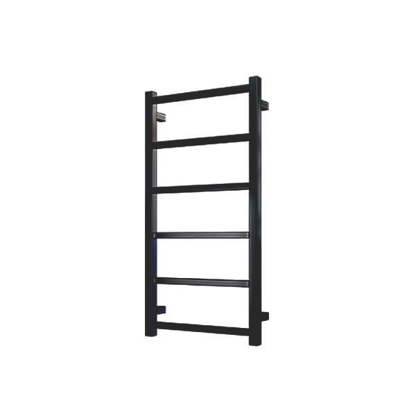 Strømberg Hagen håndklædetørrer til kombidrift - 50x78 cm - Matsort Strømberg Hagen håndklædetørrer til kombidrift - 50x78 cm - Matsort