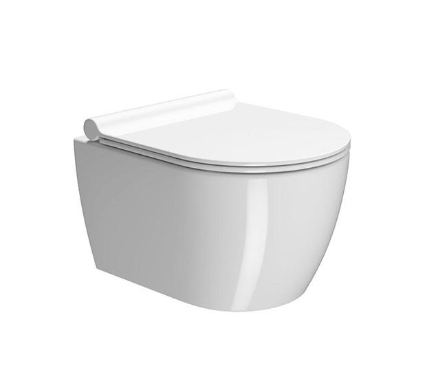 GSI Pura kompakt 46 væghængt toilet m/Extraglaze+ GSI Pura kompakt 46 væghængt toilet m/Extraglaze+