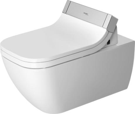 Duravit Happy D.2 Rimless hængeskål m/wonderglis til sensowash sæde Duravit Happy D.2 Rimless hængeskål m/wonderglis til sensowash sæde