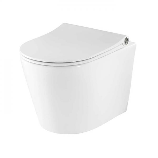Pressalit Trend rimless v&aelig;gh&aelig;ngt toilet inkl. Sway D2 s&aelig;de