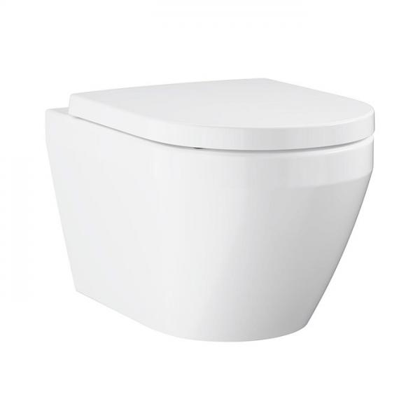 Grohe Euro 2.0 v&aelig;gh&aelig;ngt toilet inkl. HyperClean og s&aelig;de m/Softclose og QuickRelease