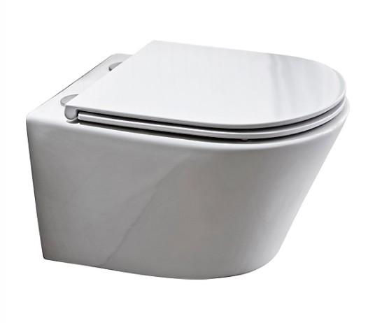 Alterna IMAGE Compact v&aelig;gh&aelig;ngt toilet Rimless