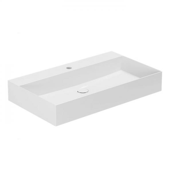 Lavabo Elegance SQ 80 håndvask t/væg eller møbel - Uden overløb Lavabo Elegance SQ 80 håndvask t/væg eller møbel - Uden overløb