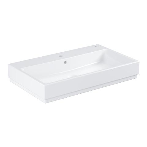 Grohe Cube 80 håndvask t/væg - 1/3 hanehuller - PureGuard Grohe Cube 80 håndvask t/væg - 1/3 hanehuller - PureGuard
