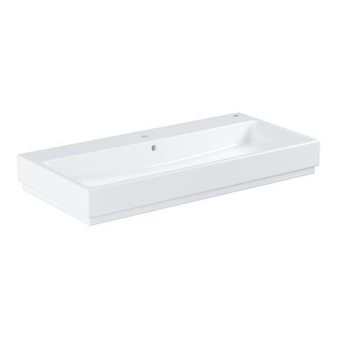 Grohe Cube 100 håndvask t/væg - 1/3 hanehuller - PureGuard Grohe Cube 100 håndvask t/væg - 1/3 hanehuller - PureGuard