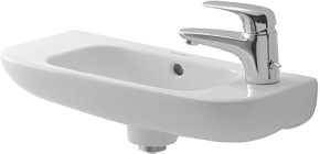 Duravit D-Code 50 h&aring;ndvask t/v&aelig;g - H&oslash;jre