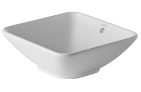 Duravit Me by Starck 42 fritstående bowlevask - Uden hanehul - Med overløb Duravit Me by Starck 42 fritstående bowlevask - Uden hanehul - Med overløb