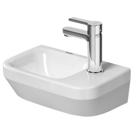 Duravit No.1 håndvask t/væg - Højre - Uden overløb Duravit No.1 håndvask t/væg - Højre - Uden overløb