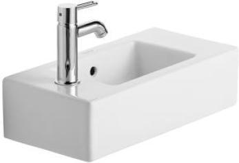 Duravit Vero 50 håndvask t/væg eller møbel - Venstre - Wondergliss Duravit Vero 50 håndvask t/væg eller møbel - Venstre - Wondergliss