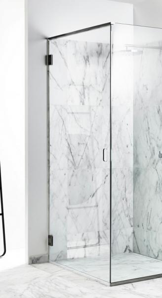 Unidrain Glassline brusedør - 90 cm Unidrain Glassline brusedør - 90 cm