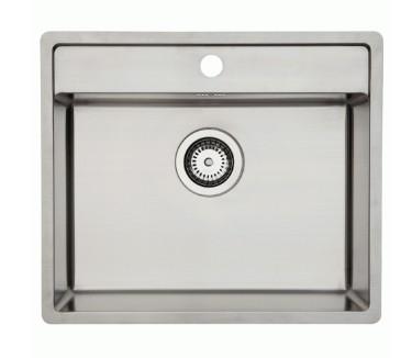 Lavabo Merkur 60 BC k&oslash;kkenvask - Rustfrit st&aring;l
