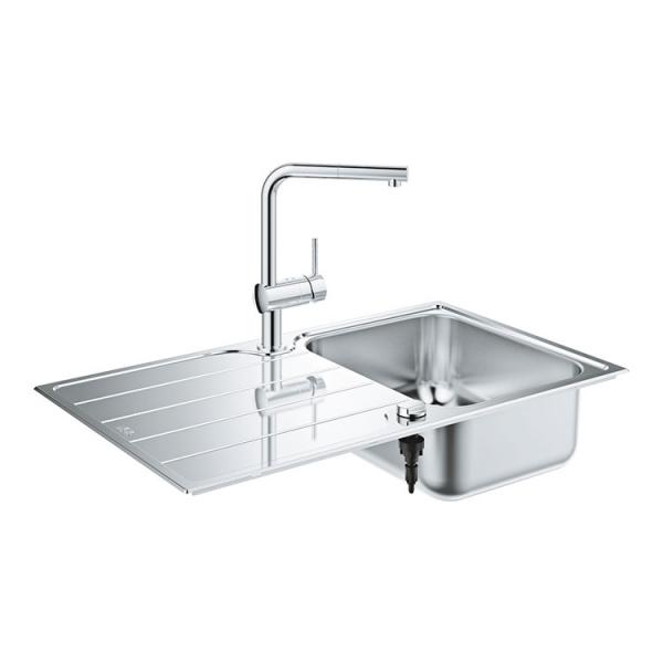 Grohe K500 køkkenvask inkl. Minta køkkenarmatur Grohe K500 køkkenvask inkl. Minta køkkenarmatur