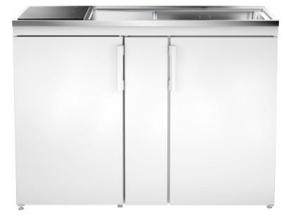 Intra Culina 120 minikøkken m/induktion - Højre Intra Culina 120 minikøkken m/induktion - Højre
