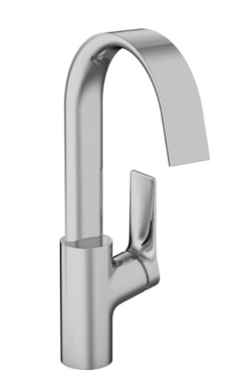 hansgrohe Vivenis 210 h&aring;ndvaskarmatur m/svingtud u/bundventil - Krom