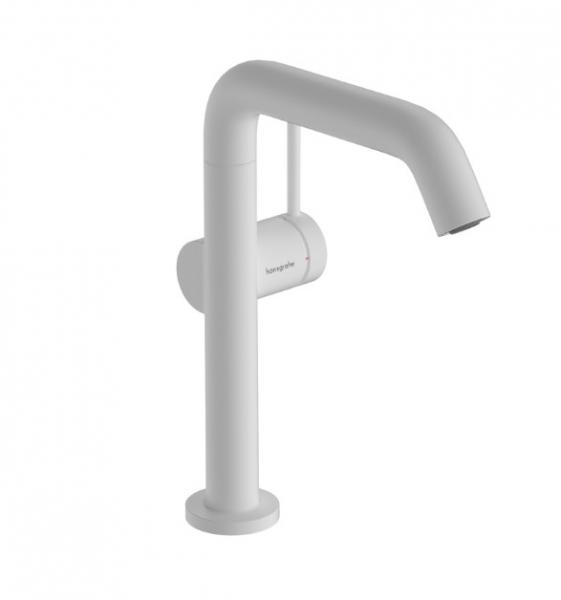 Hansgrohe Tecturis S 210 Fine bowlearmatur m/CoolStart og bundventil - Mat hvid Hansgrohe Tecturis S 210 Fine bowlearmatur m/CoolStart og bundventil - Mat hvid