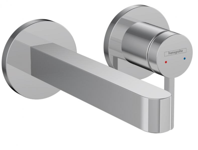 Hansgrohe Finoris håndvaskarmatur t/indbygning i væg - 16,8 cm - Krom Hansgrohe Finoris håndvaskarmatur t/indbygning i væg - 16,8 cm - Krom