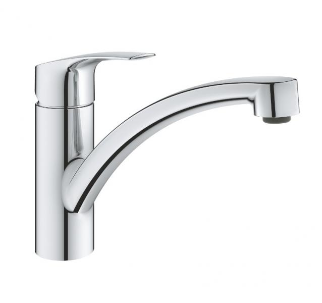Grohe Eurosmart køkkenarmatur m/lav svingtud - Krom Grohe Eurosmart køkkenarmatur m/lav svingtud - Krom