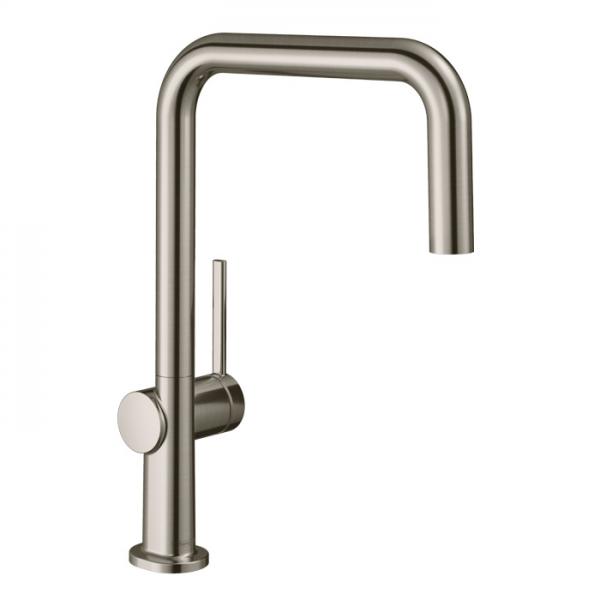 hansgrohe Talis M54 k&oslash;kkenarmatur m/U-tud - Rustfrit st&aring;l