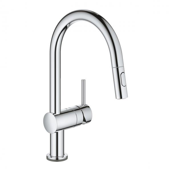 Grohe NEW Minta Touch - Elektronisk k&oslash;kkenarmatur - Krom