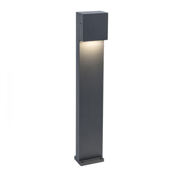 Lutec Architectural Gemini XF standerlampe 4000K - M&oslash;rk gr&aring;