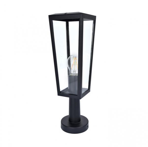 Lutec Tradition Pine udendørs standerlampe - Mat sort Lutec Tradition Pine udendørs standerlampe - Mat sort