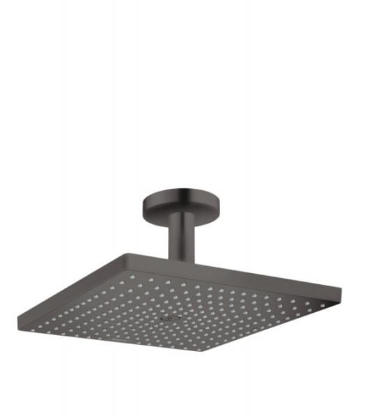 Hansgrohe Raindance E 300 hovedbruser til loft - Børstet sort krom Hansgrohe Raindance E 300 hovedbruser til loft - Børstet sort krom