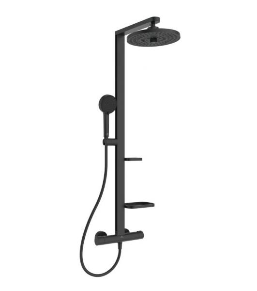 Ideal Standard Alu+ 260 komplet brusesystem - Silk black Ideal Standard Alu+ 260 komplet brusesystem - Silk black