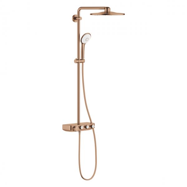 GROHE Euphoria SmartControl 310 Duo brusesystem - Børstet warm sunset GROHE Euphoria SmartControl 310 Duo brusesystem - Børstet warm sunset