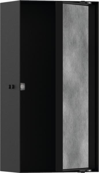 Hansgrohe XtraStoris indbygget hylde med flisebar l&aring;ge 300x150x100 - Mat sort