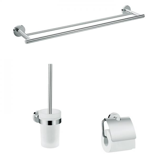 hansgrohe Logis Universal 3-i-1 tilbeh&oslash;rss&aelig;t - Krom