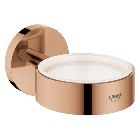 Grohe Essentials holder til glas, s&aelig;besk&aring;l eller dispenser - Poleret warm sunset
