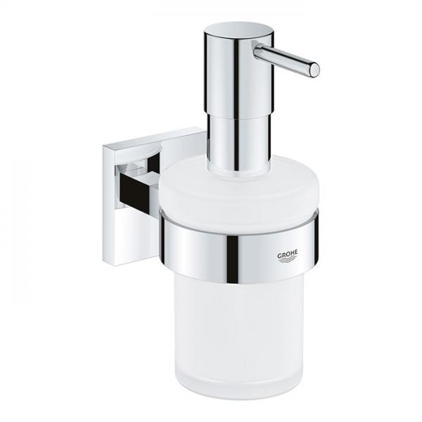 Grohe Start Cube s&aelig;bedispenser til v&aelig;g - Krom