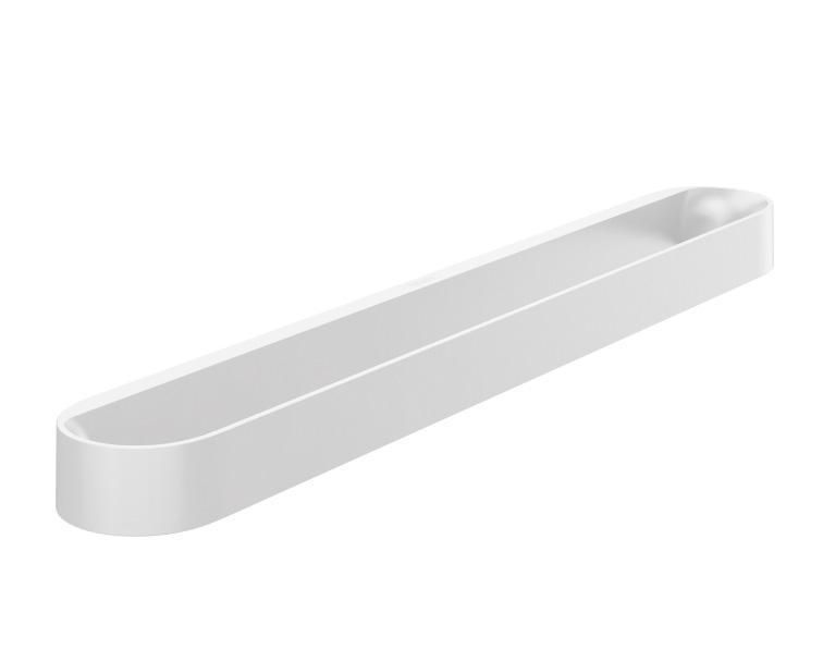 Hansgrohe WallStoris håndklædestang 581mm - Mat hvid Hansgrohe WallStoris håndklædestang 581mm - Mat hvid