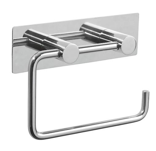 Pressalit toiletpapirholder m/bagplade - Rustfrit st&aring;l