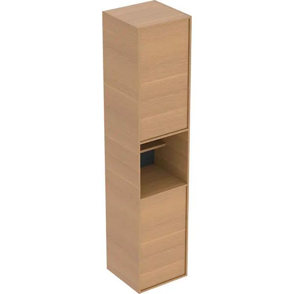 Ifö Sense Art højskab m/2 låger og åben hylde - Eg Ifö Sense Art højskab m/2 låger og åben hylde - Eg