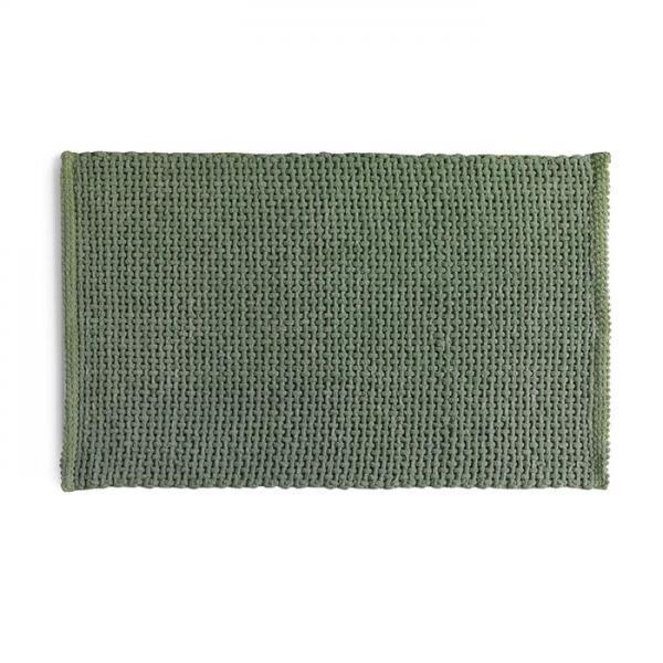 Hefe Knot bademåtte 50 x 80 cm - Grøn Hefe Knot bademåtte 50 x 80 cm - Grøn