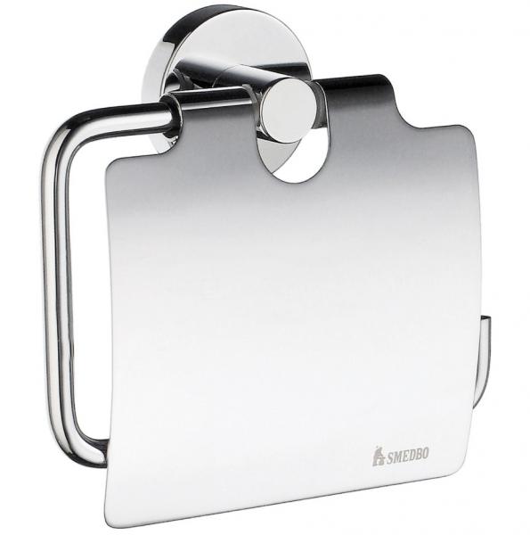 Smedbo Home toiletpapirholder m/l&aring;g - Krom