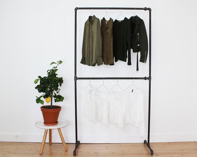 Simple Racks Tribeca fritstående tøjstativ - 113 x 50 CM Simple Racks Tribeca fritstående tøjstativ - 113 x 50 CM