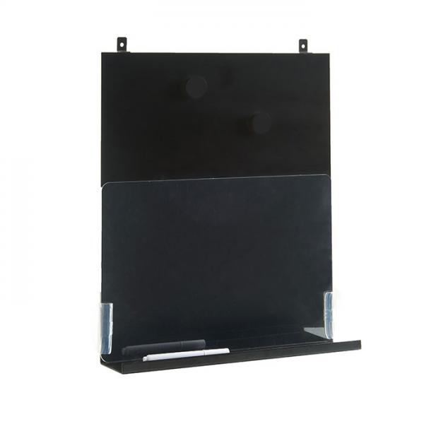 Magnettavle m/hylde til akustikpanel inkl. 2 magneter