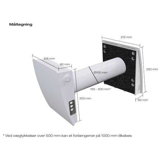 Duka One S4 Plus Varmegenvinding - &Oslash;100 mm