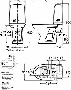 Ifö Spira toilet m/RIMless og Ifø clean - Med universallås Ifö Spira toilet m/RIMless og Ifø clean - Med universallås